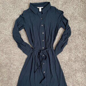Navy Banana Republic Dress